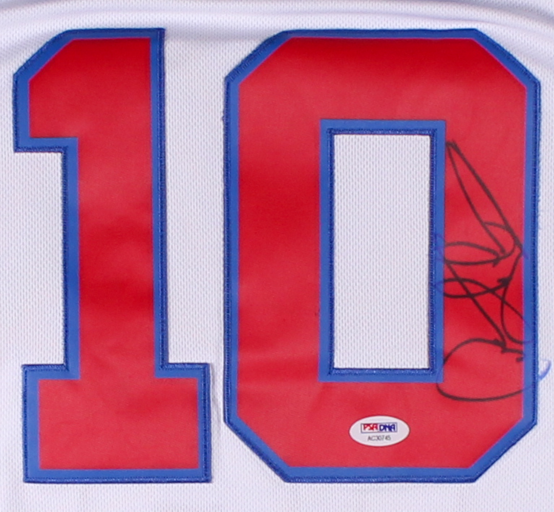 Dennis Rodman Signed Pistons Jersey (PSA COA) at PristineAuction.com Dennis Rodman Signed Pistons Jersey (PSA COA) at PristineAuction.com