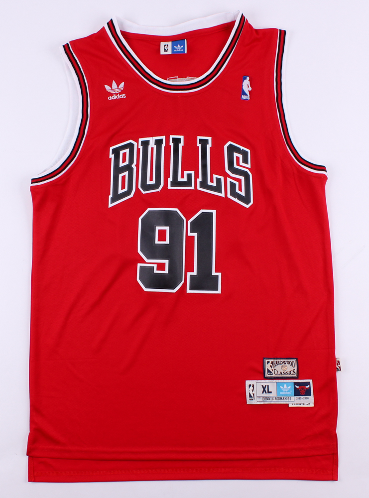 Dennis Rodman Signed Bulls Jersey (PSA COA) at PristineAuction.com Dennis Rodman Signed Bulls Jersey (PSA COA) at PristineAuction.com