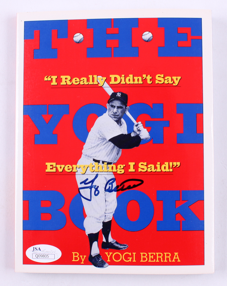 Yogi Berra Signed "The Yogi Book" Softcover Book (JSA COA) at PristineAuction.com Yogi Berra Signed "The Yogi Book" Softcover Book (JSA COA) at PristineAuction.com