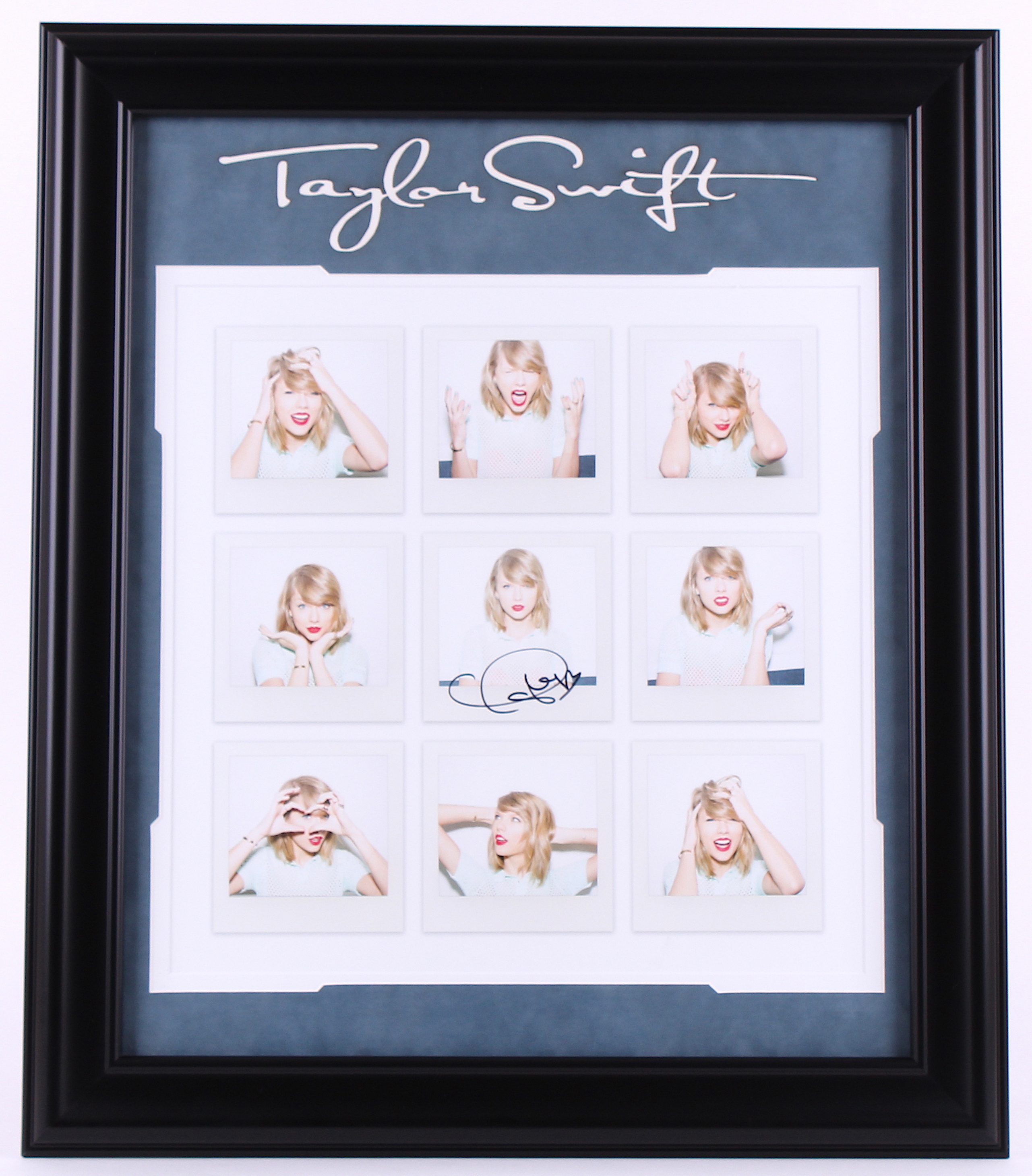 Taylor Swift Signed 24" x 28" Custom Framed Lithograph Display (JSA ALOA) at PristineAuction.com Taylor Swift Signed 24" x 28" Custom Framed Lithograph Display (JSA ALOA) at PristineAuction.com