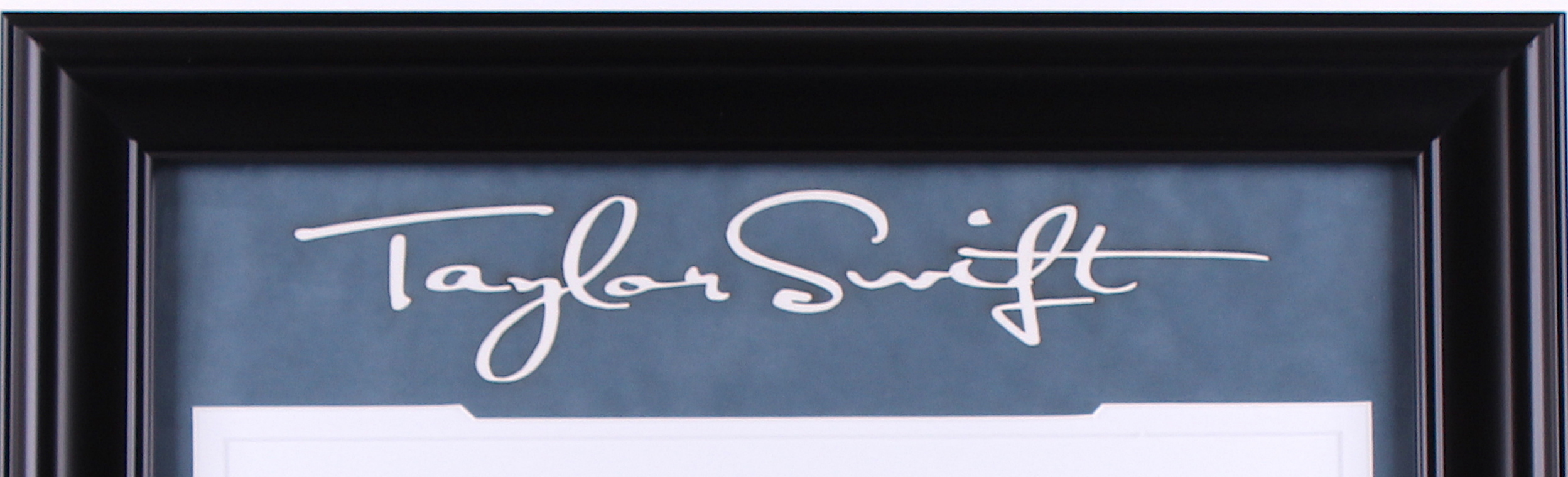 Taylor Swift Signed 24" x 28" Custom Framed Lithograph Display (JSA ALOA) at PristineAuction.com Taylor Swift Signed 24" x 28" Custom Framed Lithograph Display (JSA ALOA) at PristineAuction.com