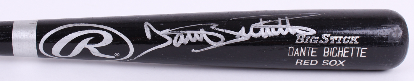 Dante Bichette Signed Game-Used Red Sox Rawlings Big Stick Baseball Bat (Bichette COA) at PristineAuction.com Dante Bichette Signed Game-Used Red Sox Rawlings Big Stick Baseball Bat (Bichette COA) at PristineAuction.com
