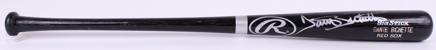 Dante Bichette Signed Game-Used Red Sox Rawlings Big Stick Baseball Bat (Bichette COA) at PristineAuction.com Dante Bichette Signed Game-Used Red Sox Rawlings Big Stick Baseball Bat (Bichette COA) at PristineAuction.com