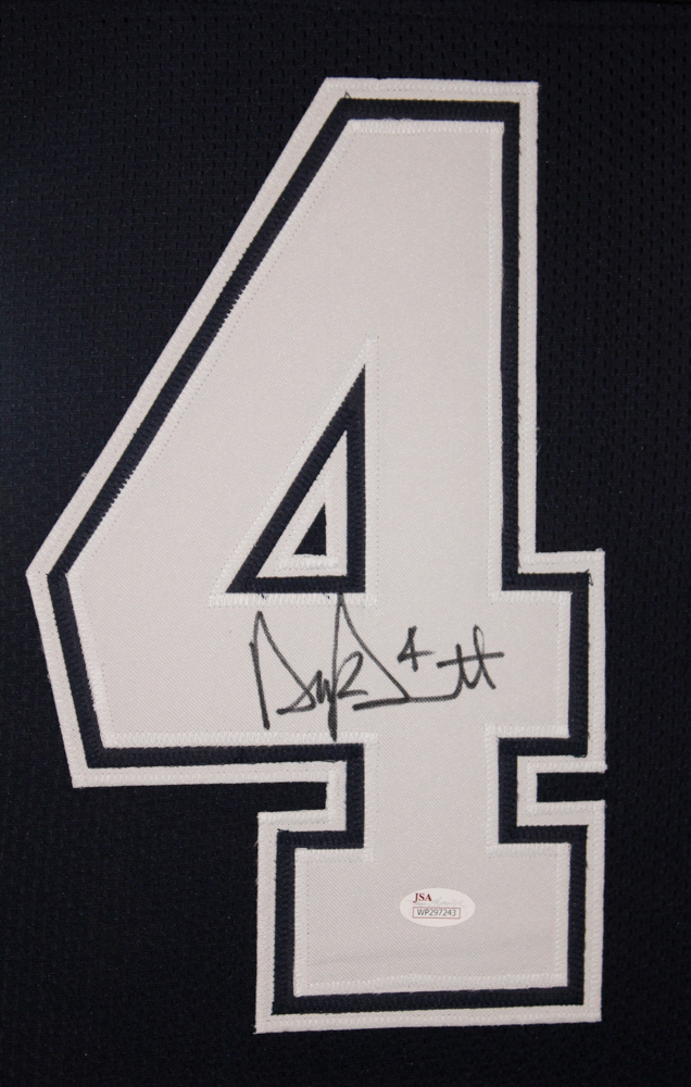 Dak Prescott Signed Cowboys 35x43 Custom Framed Jersey (JSA COA) at PristineAuction.com Dak Prescott Signed Cowboys 35x43 Custom Framed Jersey (JSA COA) at PristineAuction.com
