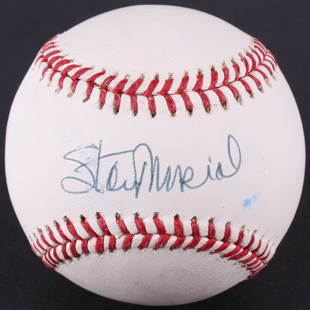 Stan Musial Signed ONL Baseball (JSA COA) at PristineAuction.com Stan Musial Signed ONL Baseball (JSA COA) at PristineAuction.com