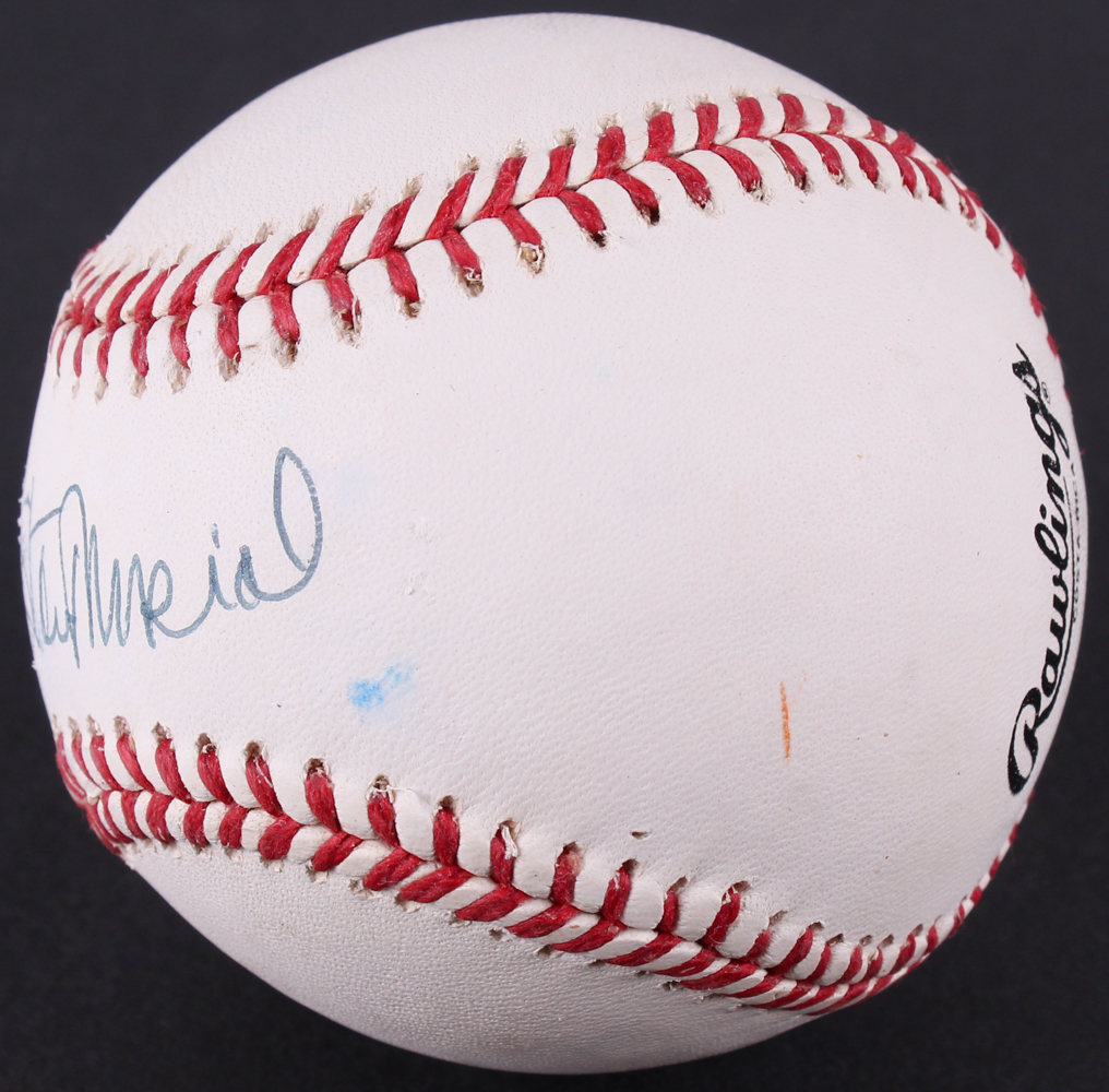 Stan Musial Signed ONL Baseball (JSA COA) at PristineAuction.com Stan Musial Signed ONL Baseball (JSA COA) at PristineAuction.com