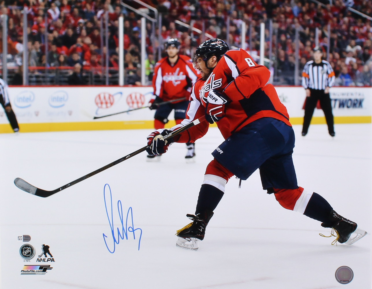 Alex Ovechkin Signed Capitals 16x20 Photo (Fanatics) at PristineAuction.com Alex Ovechkin Signed Capitals 16x20 Photo (Fanatics) at PristineAuction.com
