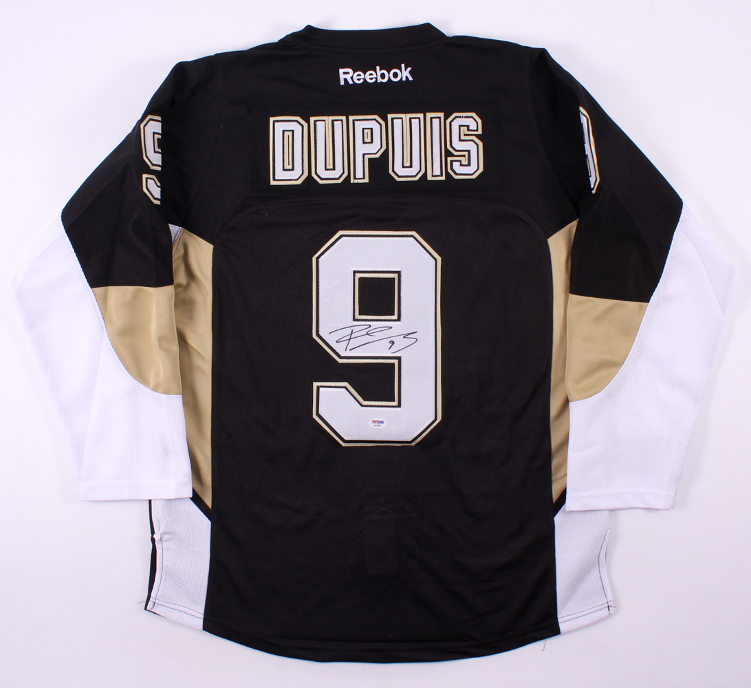 Pascal Dupuis Signed Penguins Jersey (PSA COA) at PristineAuction.com Pascal Dupuis Signed Penguins Jersey (PSA COA) at PristineAuction.com
