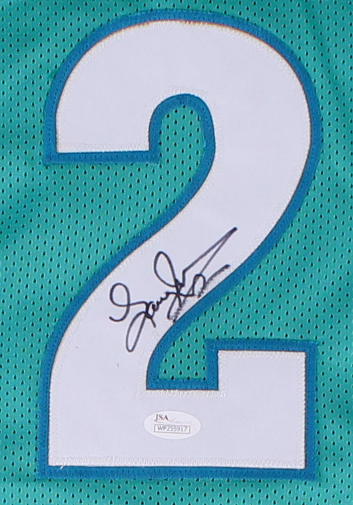 Larry Johnson Signed Hornets Jersey (JSA COA) at PristineAuction.com Larry Johnson Signed Hornets Jersey (JSA COA) at PristineAuction.com