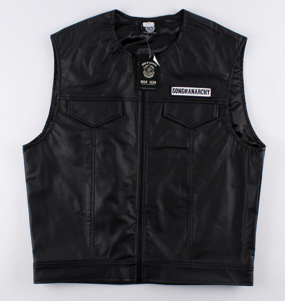 Tommy Flanagan & Ryan Hurst Signed "Sons of Anarchy" Vest Inscribed "Chibs" & "Opie" (Radtke COA) at PristineAuction.com Tommy Flanagan & Ryan Hurst Signed "Sons of Anarchy" Vest Inscribed "Chibs" & "Opie" (Radtke COA) at PristineAuction.com