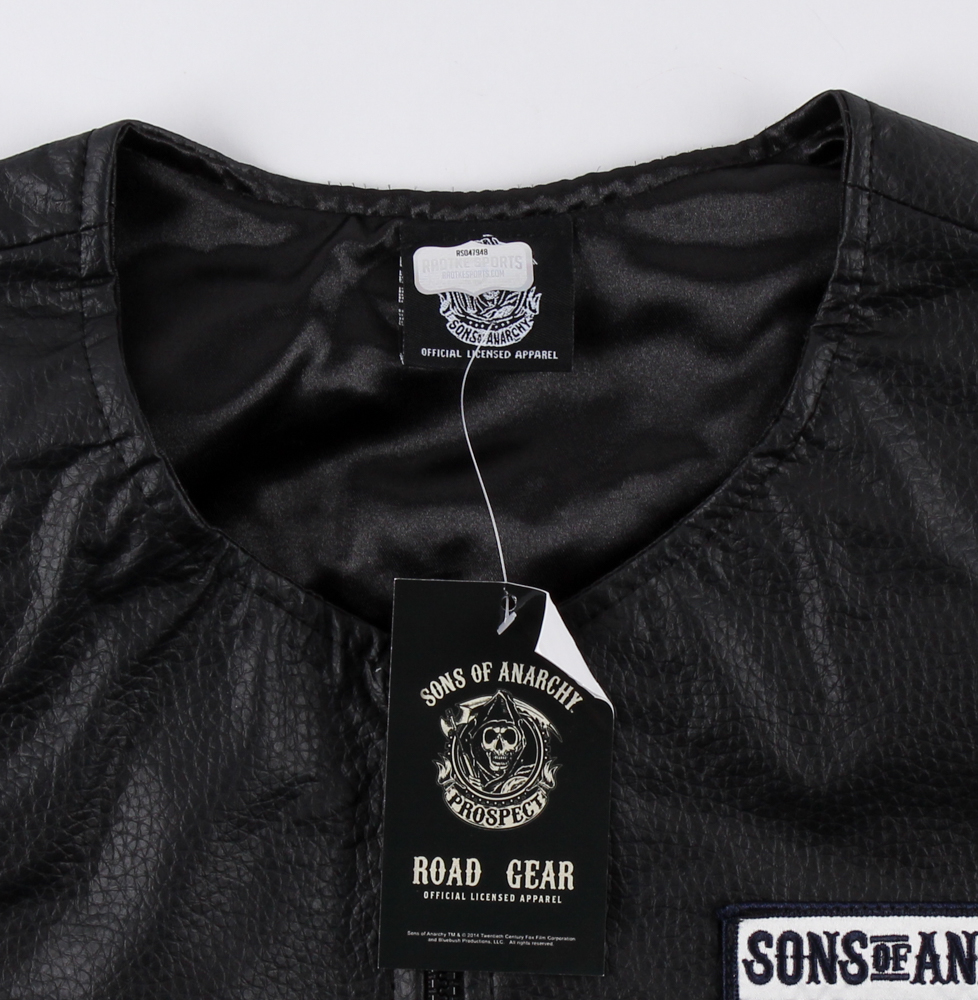 Tommy Flanagan & Ryan Hurst Signed "Sons of Anarchy" Vest Inscribed "Chibs" & "Opie" (Radtke COA) at PristineAuction.com Tommy Flanagan & Ryan Hurst Signed "Sons of Anarchy" Vest Inscribed "Chibs" & "Opie" (Radtke COA) at PristineAuction.com