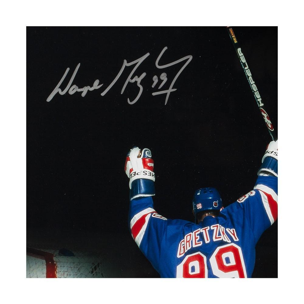 Wayne Gretzky Signed Rangers "Final Assist" 16x20 Photo (UDA COA) at PristineAuction.com Wayne Gretzky Signed Rangers "Final Assist" 16x20 Photo (UDA COA) at PristineAuction.com