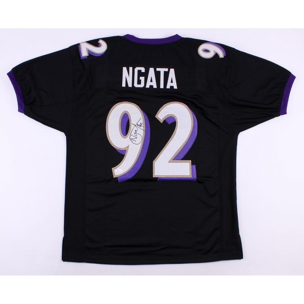 Haloti Ngata Signed Ravens Jersey (JSA COA) | Pristine Auction