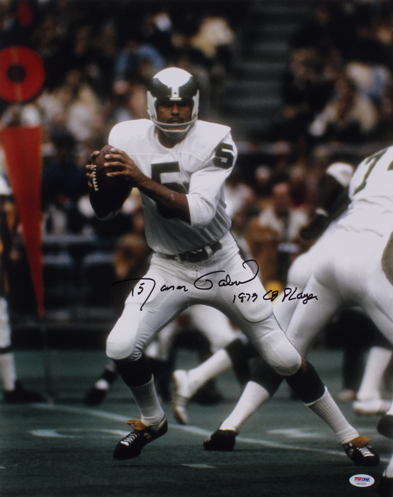 Roman Gabriel Signed Eagles 16x20 Photo Inscribed "1973 CB Player" (PSA Hologram) at PristineAuction.com Roman Gabriel Signed Eagles 16x20 Photo Inscribed "1973 CB Player" (PSA Hologram) at PristineAuction.com