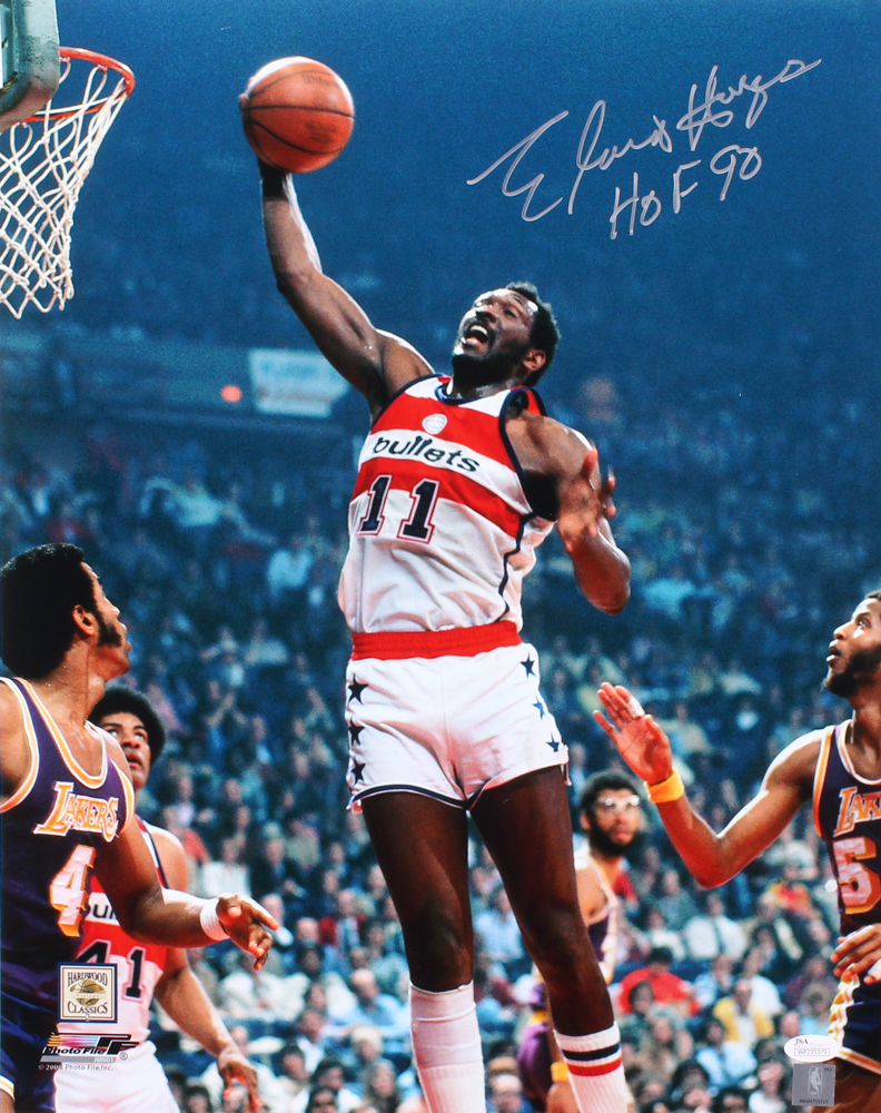 Elvin Hayes Signed Bullets 16x20 Photo Inscribed "HOF 90" (JSA COA) at PristineAuction.com Elvin Hayes Signed Bullets 16x20 Photo Inscribed "HOF 90" (JSA COA) at PristineAuction.com