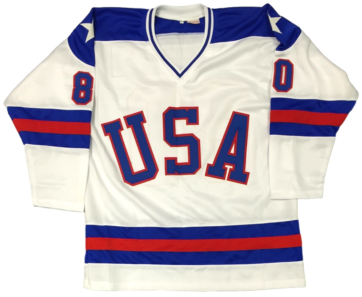 1980 Team USA "Miracle on Ice" Jersey Signed by (20) Including Mike Eruzione, Jim Criag, Jack O'Callahan, Ken Morrow (JSA COA) at PristineAuction.com 1980 Team USA "Miracle on Ice" Jersey Signed by (20) Including Mike Eruzione, Jim Criag, Jack O'Callahan, Ken Morrow (JSA COA) at PristineAuction.com