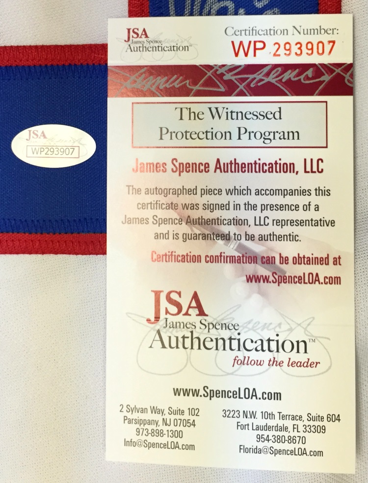 1980 Team USA "Miracle on Ice" Jersey Signed by (20) Including Mike Eruzione, Jim Criag, Jack O'Callahan, Ken Morrow (JSA COA) at PristineAuction.com 1980 Team USA "Miracle on Ice" Jersey Signed by (20) Including Mike Eruzione, Jim Criag, Jack O'Callahan, Ken Morrow (JSA COA) at PristineAuction.com