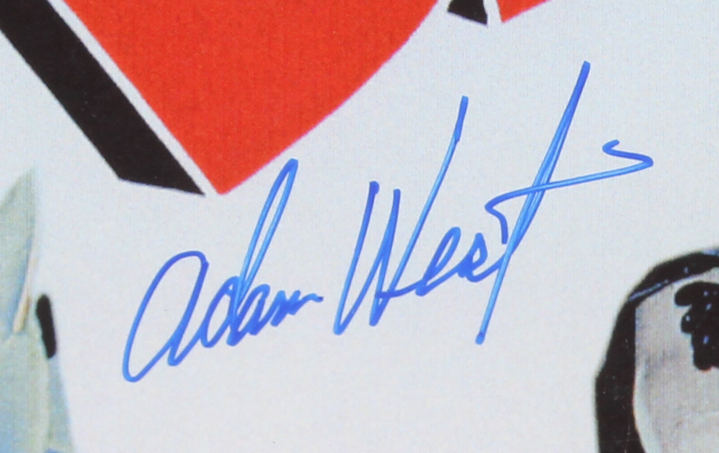 Adam West Signed "Batman" 27x40 Movie Poster (MAB Hologram) at PristineAuction.com Adam West Signed "Batman" 27x40 Movie Poster (MAB Hologram) at PristineAuction.com