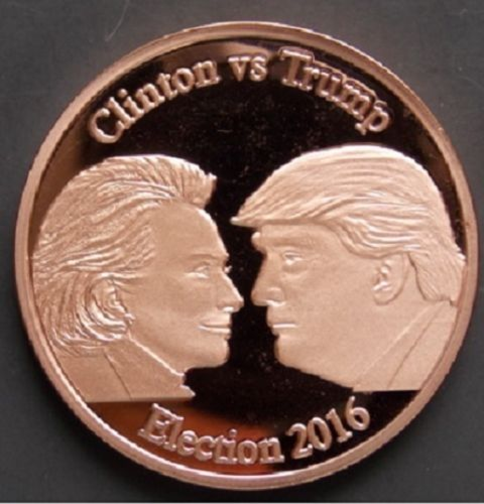 Lot of (2) 2016 Presidential Election 