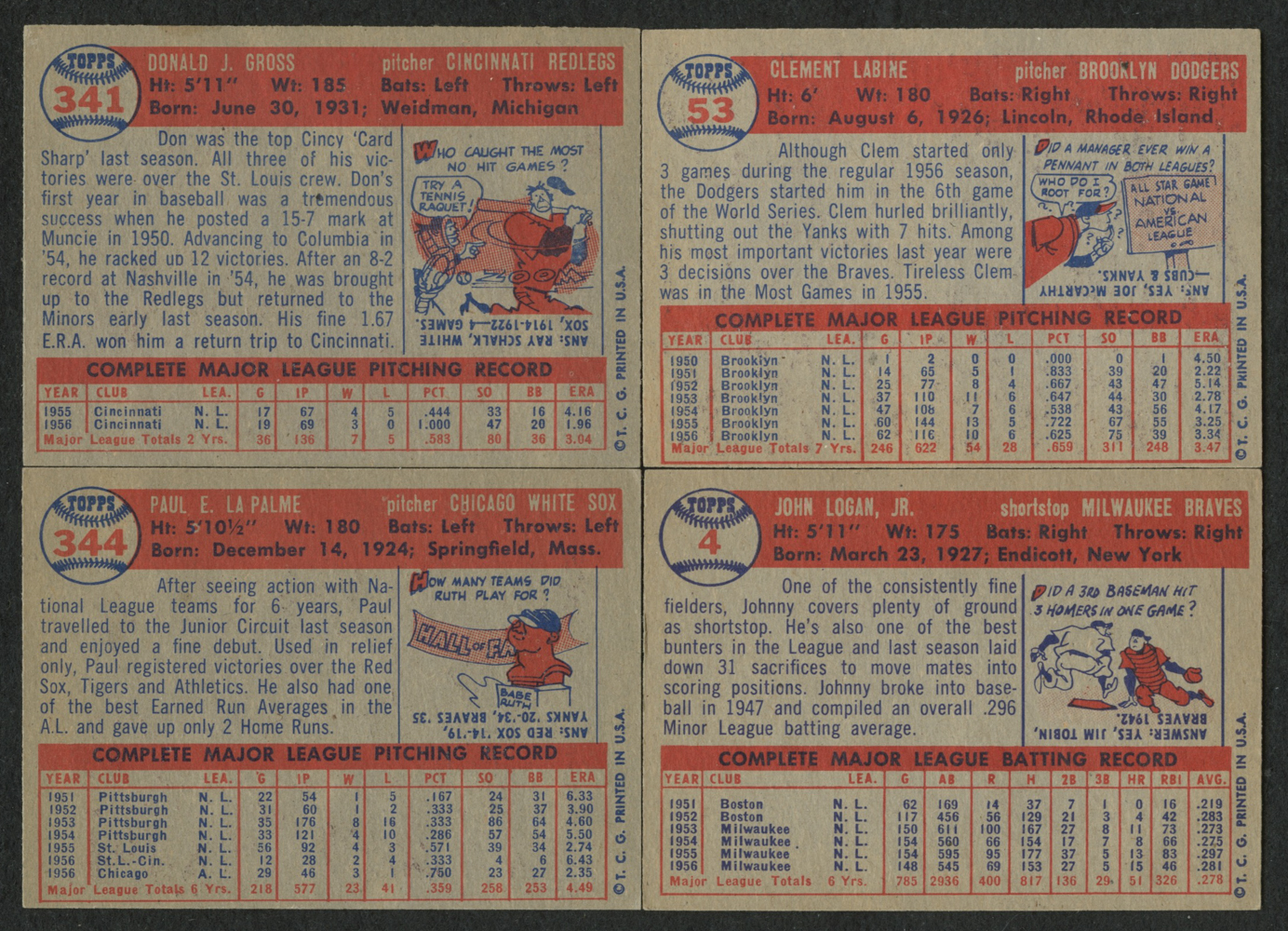 Lot of (24) 1957 Topps Baseball Cards with #316 Billy O'Dell, #336 Haywood Sullivan RC, #320 Neil Chrisley RC, #325 Frank Bolling at PristineAuction.com Lot of (24) 1957 Topps Baseball Cards with #316 Billy O'Dell, #336 Haywood Sullivan RC, #320 Neil Chrisley RC, #325 Frank Bolling at PristineAuction.com