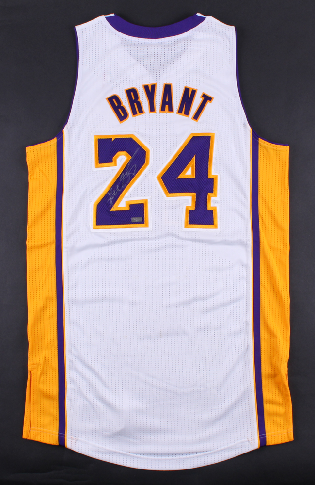Kobe Bryant Signed Lakers Authentic Jersey (Panini COA) at PristineAuction.com Kobe Bryant Signed Lakers Authentic Jersey (Panini COA) at PristineAuction.com