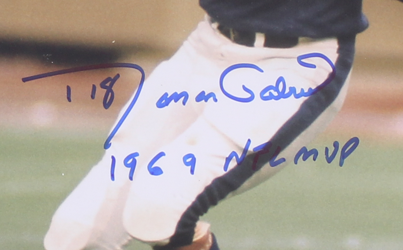 Roman Gabriel Signed Rams 10x16 Photo Inscribed "1969 NFL MVP" (JSA COA) at PristineAuction.com Roman Gabriel Signed Rams 10x16 Photo Inscribed "1969 NFL MVP" (JSA COA) at PristineAuction.com