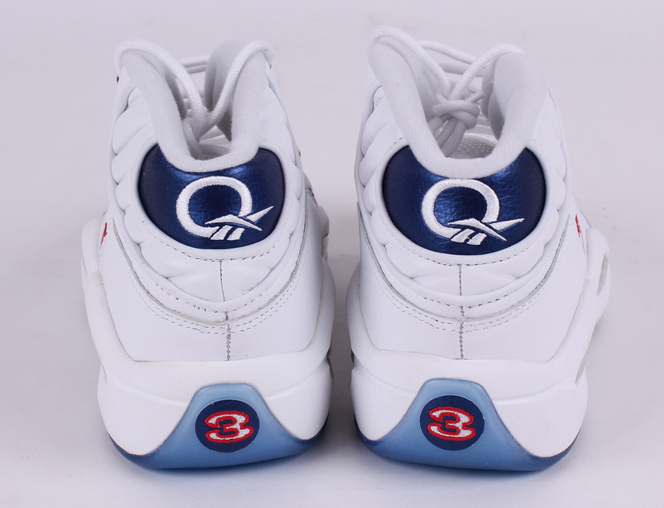 Pair of (2) Allen Iverson Signed LE Reebok Shoes (UDA COA) at PristineAuction.com Pair of (2) Allen Iverson Signed LE Reebok Shoes (UDA COA) at PristineAuction.com