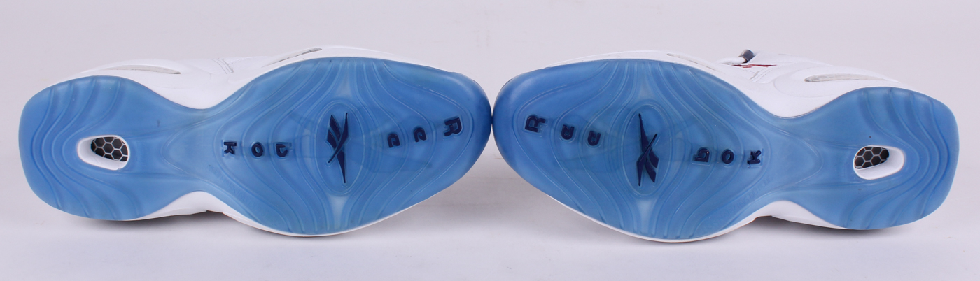 Pair of (2) Allen Iverson Signed LE Reebok Shoes (UDA COA) at PristineAuction.com Pair of (2) Allen Iverson Signed LE Reebok Shoes (UDA COA) at PristineAuction.com