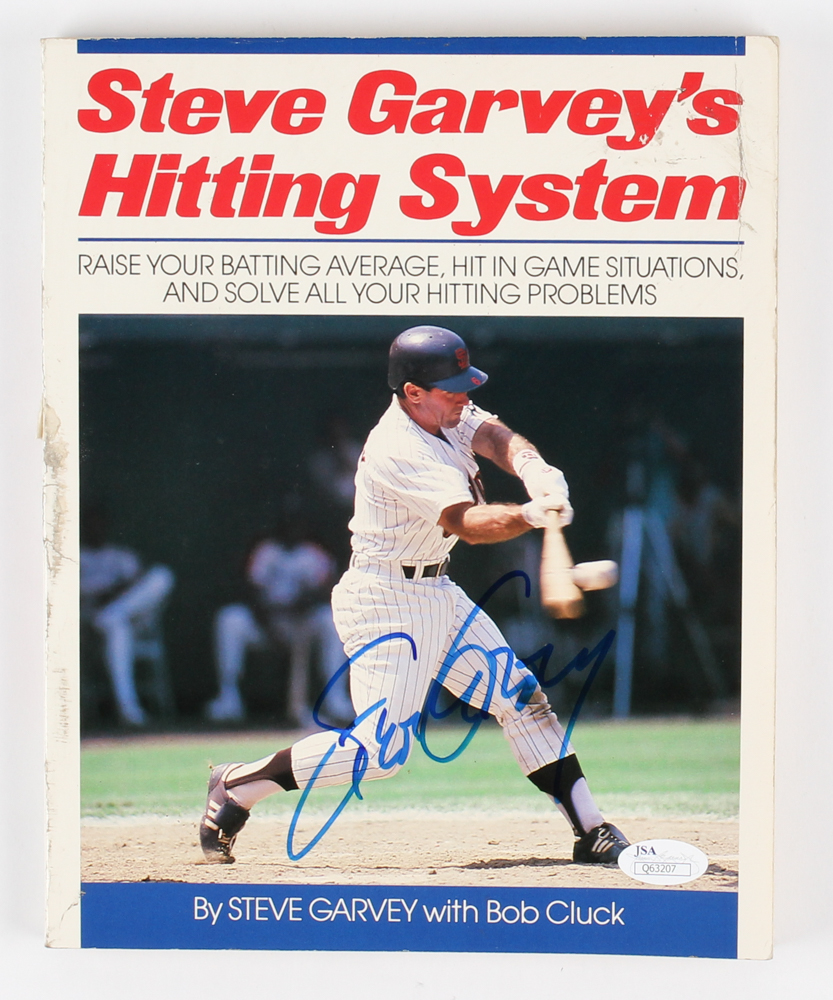 Steve Garvey Signed "Steve Garvey's Hitting System" Paperback Book (JSA COA) at PristineAuction.com Steve Garvey Signed "Steve Garvey's Hitting System" Paperback Book (JSA COA) at PristineAuction.com