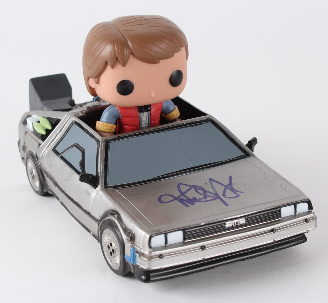 michael j fox foundation delorean auction price