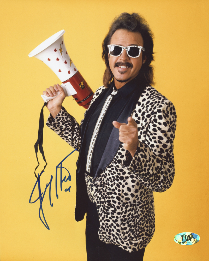 Jimmy Hart Signed 8x10 Photo (MAB Hologram) at PristineAuction.com Jimmy Hart Signed 8x10 Photo (MAB Hologram) at PristineAuction.com