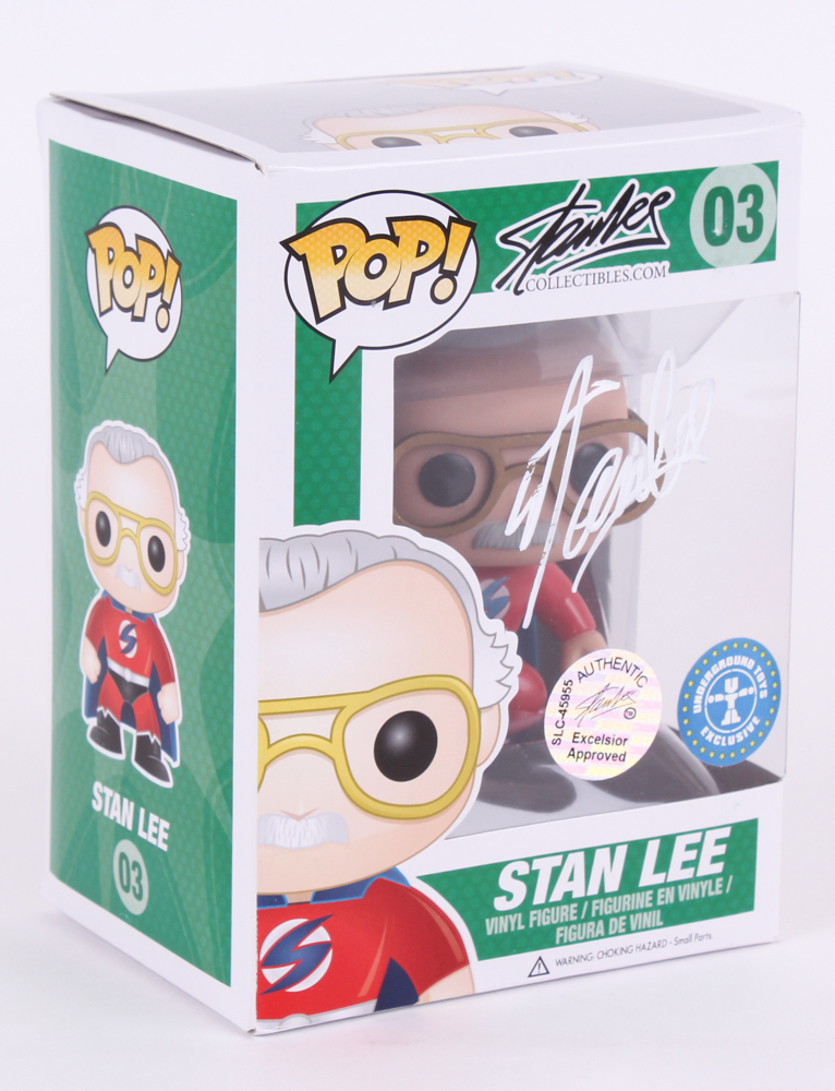 Stan Lee Signed "Stan Lee" POP! Vinyl Figure (Lee Hologram) at PristineAuction.com Stan Lee Signed "Stan Lee" POP! Vinyl Figure (Lee Hologram) at PristineAuction.com