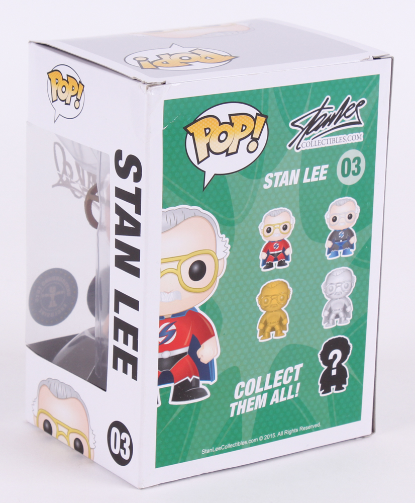 Stan Lee Signed "Stan Lee" POP! Vinyl Figure (Lee Hologram) at PristineAuction.com Stan Lee Signed "Stan Lee" POP! Vinyl Figure (Lee Hologram) at PristineAuction.com