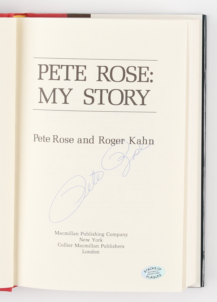 The Pete Rose Story An Autobiography (1970 Hardcover) The Pete Rose Story An Autobiography (1970 Hardcover)