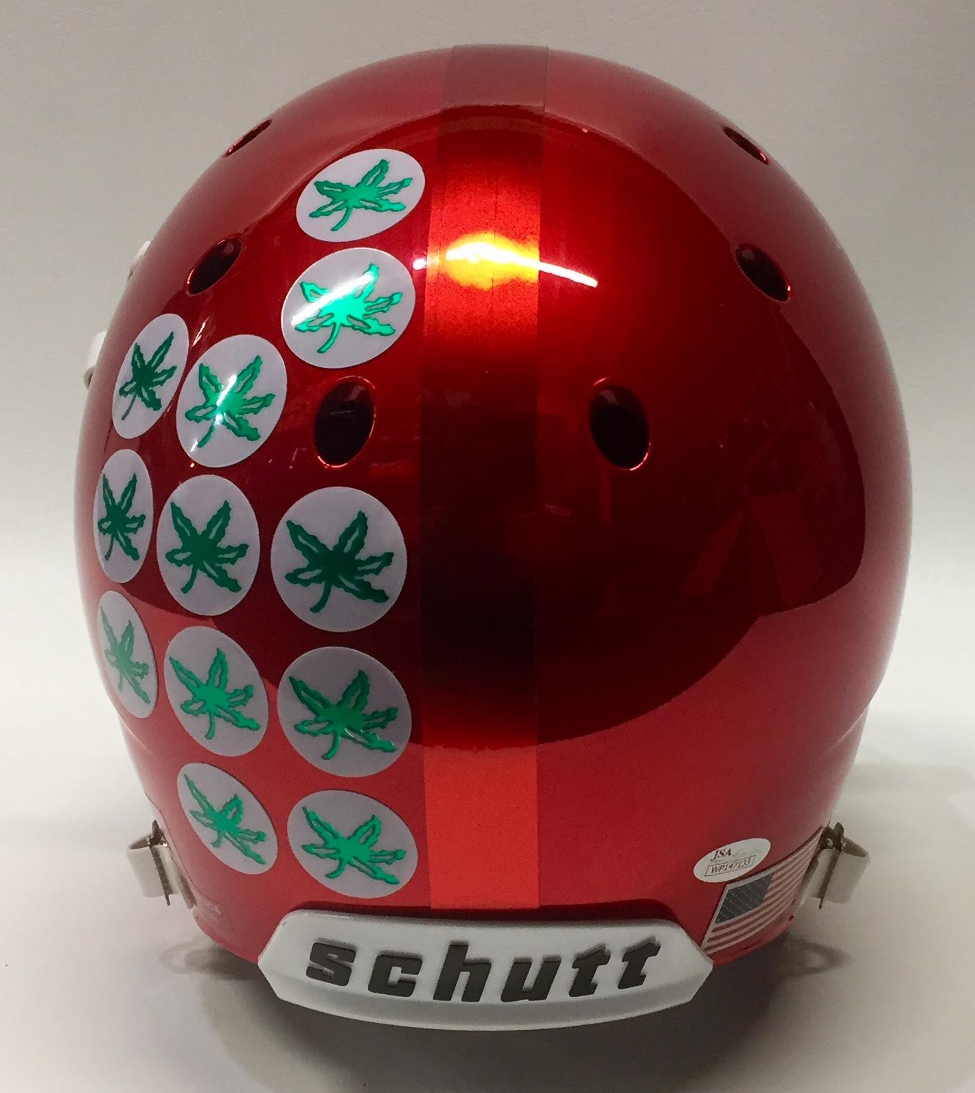 Eddie George Signed Ohio State Buckeyes Chrome Full-Size Helmet Inscribed "Heisman 1995" (JSA COA) at PristineAuction.com Eddie George Signed Ohio State Buckeyes Chrome Full-Size Helmet Inscribed "Heisman 1995" (JSA COA) at PristineAuction.com