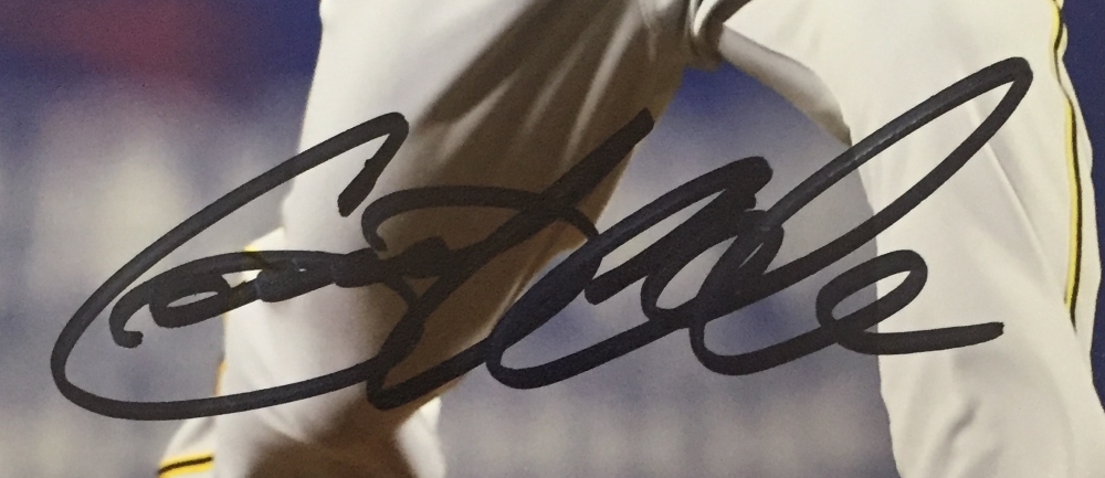 Gerrit Cole Signed Pirates 8x10 Photo (SI COA) at PristineAuction.com Gerrit Cole Signed Pirates 8x10 Photo (SI COA) at PristineAuction.com