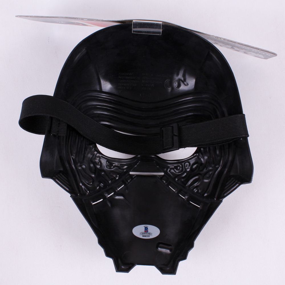 J.J. Abrams Signed Jason Star Wars "The Force Awakens" Metallic Silver Custom Kylo Ren Mask (Beckett COA) at PristineAuction.com J.J. Abrams Signed Jason Star Wars "The Force Awakens" Metallic Silver Custom Kylo Ren Mask (Beckett COA) at PristineAuction.com