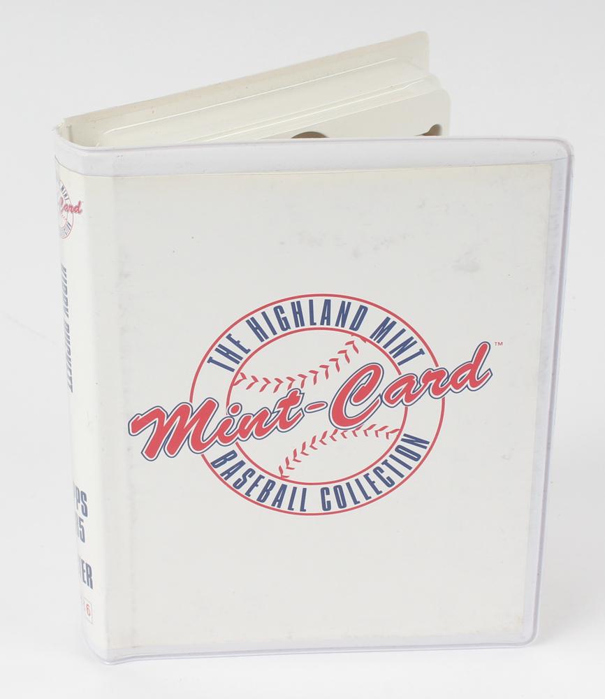 Nolan Ryan LE 1993 Pinnacle #290 Solid Bronze Baseball Card from Highland Mint with Display Case & Original Packaging at PristineAuction.com Nolan Ryan LE 1993 Pinnacle #290 Solid Bronze Baseball Card from Highland Mint with Display Case & Original Packaging at PristineAuction.com