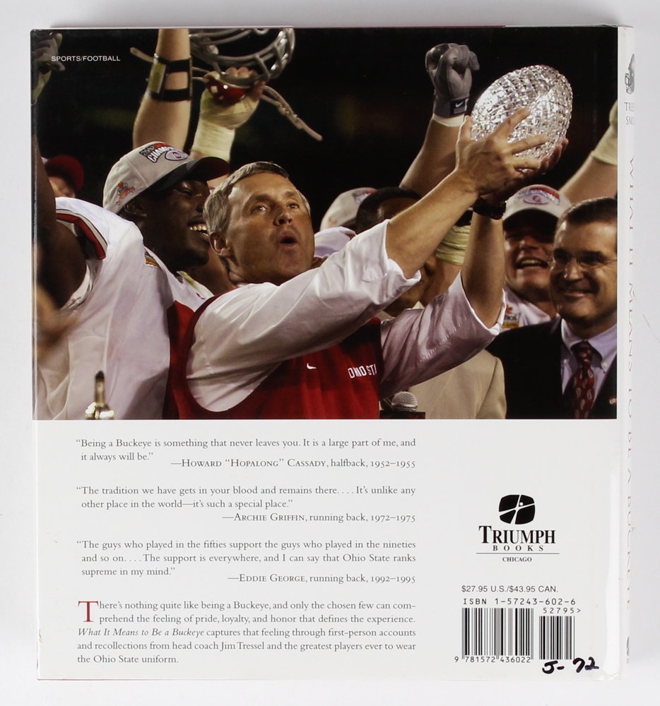 OhioState Buckeye Greats MultiSigned "What It Means To Be A Buckeye