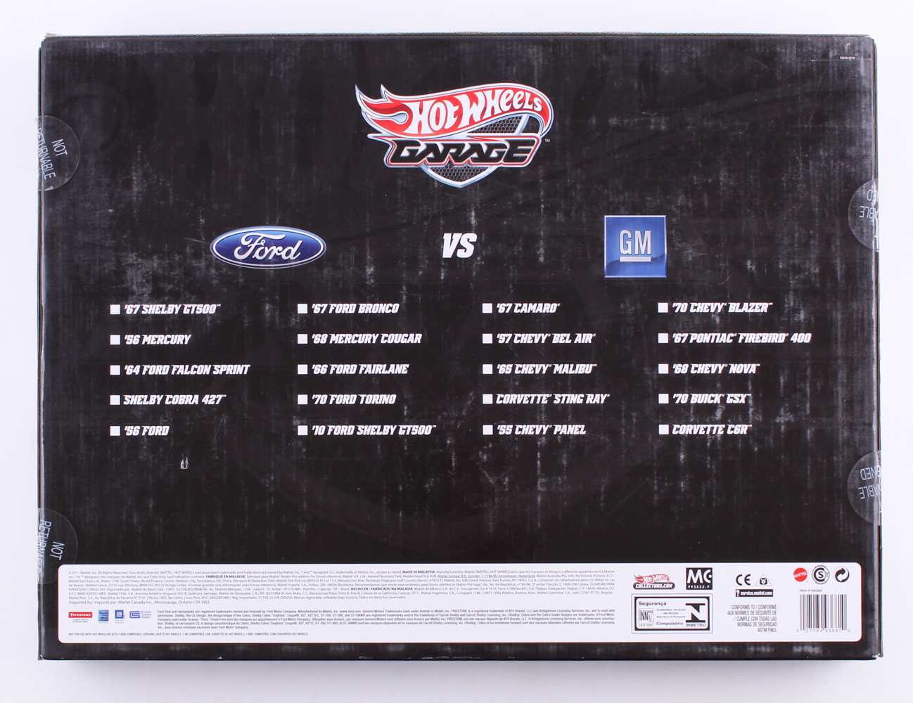 Hot Wheels Garage Ford VS GM Set at PristineAuction.com Hot Wheels Garage Ford VS GM Set at PristineAuction.com