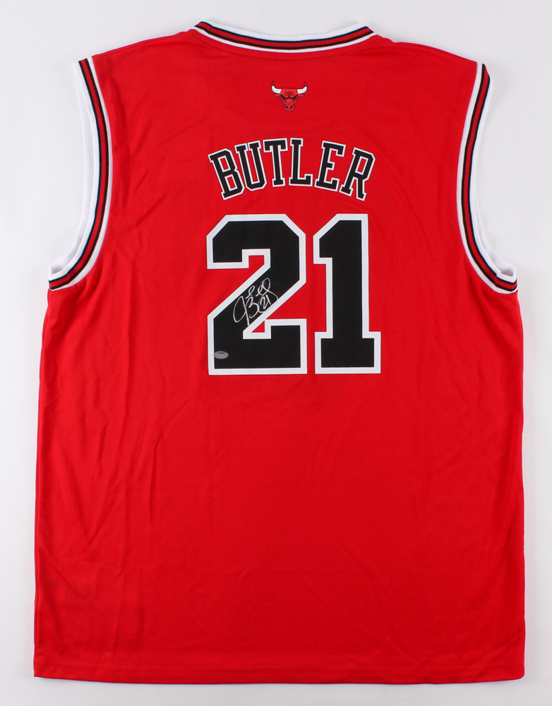 Jimmy Butler Signed Bulls Jersey (Schwartz COA) at PristineAuction.com Jimmy Butler Signed Bulls Jersey (Schwartz COA) at PristineAuction.com
