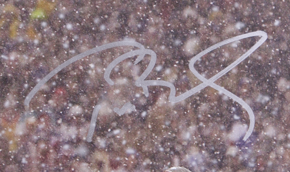 Tom Brady Signed LE Patriots "2001 AFC Playoff" 16x23 Glass Shadowbox (Steiner COA & TriStar Hologram) at PristineAuction.com Tom Brady Signed LE Patriots "2001 AFC Playoff" 16x23 Glass Shadowbox (Steiner COA & TriStar Hologram) at PristineAuction.com