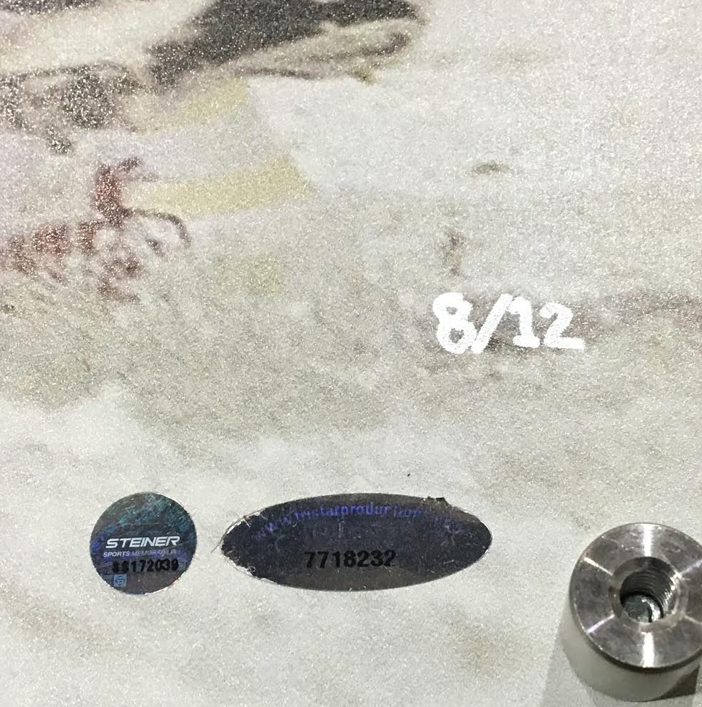 Tom Brady Signed LE Patriots "2001 AFC Playoff" 16x23 Glass Shadowbox (Steiner COA & TriStar Hologram) at PristineAuction.com Tom Brady Signed LE Patriots "2001 AFC Playoff" 16x23 Glass Shadowbox (Steiner COA & TriStar Hologram) at PristineAuction.com