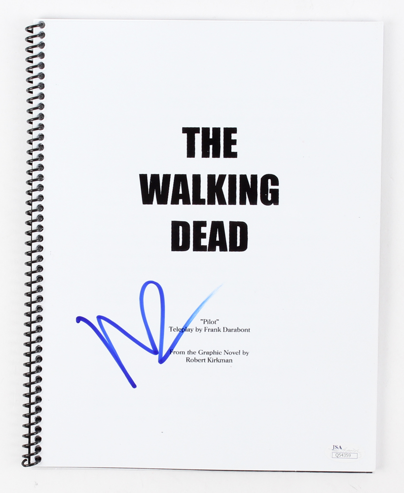 Norman Reedus Signed "The Walking Dead" Script (JSA COA) at PristineAuction.com Norman Reedus Signed "The Walking Dead" Script (JSA COA) at PristineAuction.com
