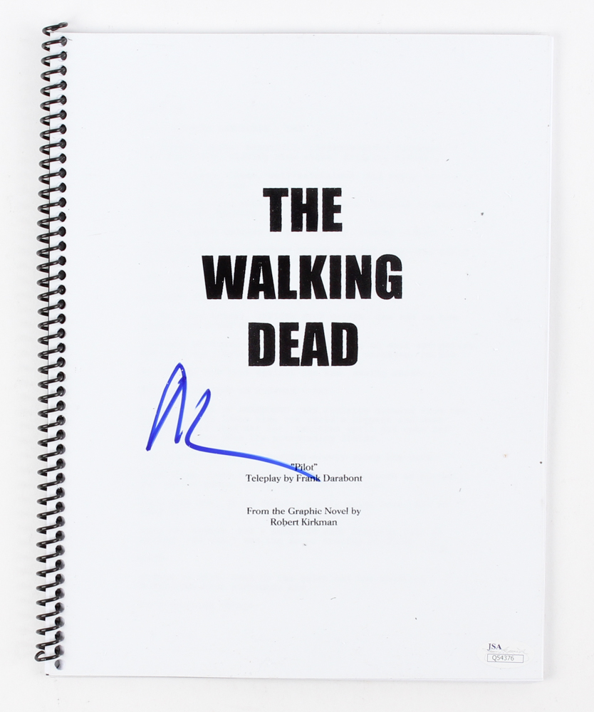 Norman Reedus Signed "The Walking Dead" Script (JSA COA) at PristineAuction.com Norman Reedus Signed "The Walking Dead" Script (JSA COA) at PristineAuction.com