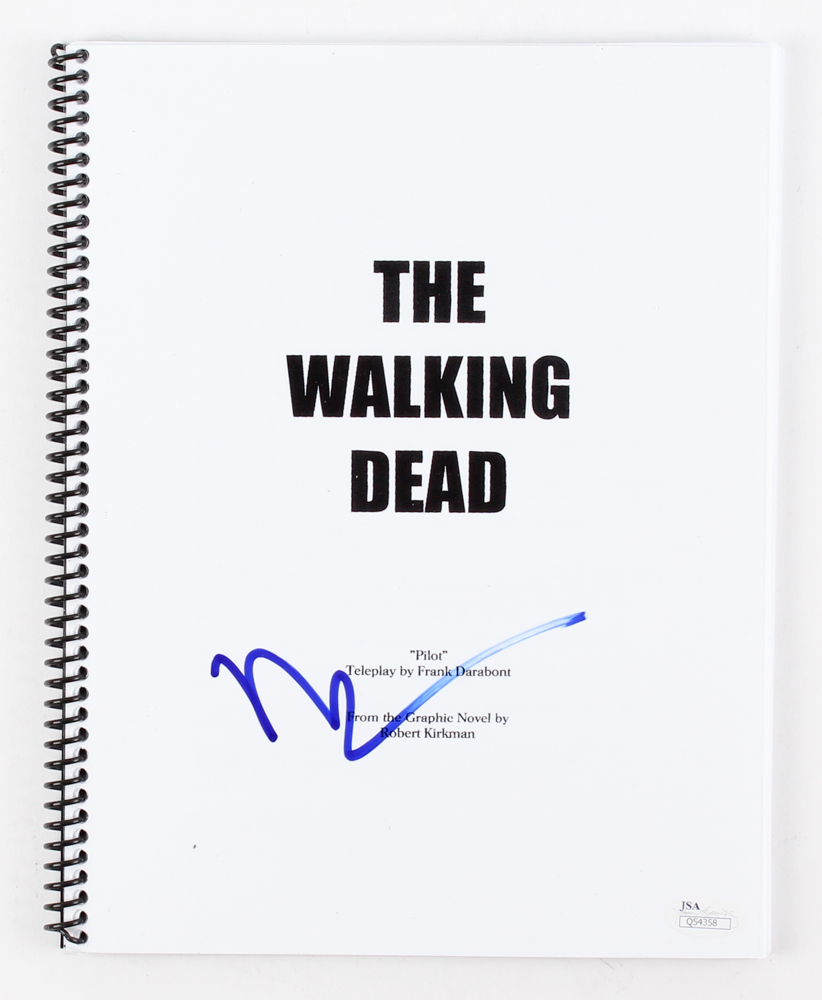 Norman Reedus Signed "The Walking Dead" Script (JSA COA) at PristineAuction.com Norman Reedus Signed "The Walking Dead" Script (JSA COA) at PristineAuction.com