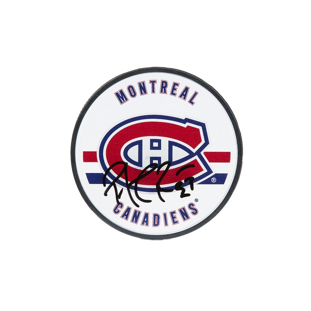 Patrick Roy Signed Montreal Canadiens Logo Hockey Puck (UDA COA) at PristineAuction.com Patrick Roy Signed Montreal Canadiens Logo Hockey Puck (UDA COA) at PristineAuction.com