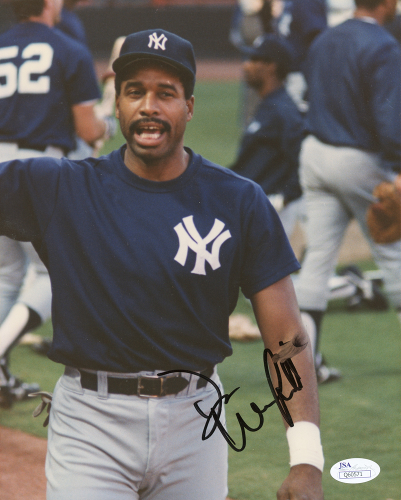 Dave Winfield Signed Yankees 8x10 Photo (JSA COA) at PristineAuction.com Dave Winfield Signed Yankees 8x10 Photo (JSA COA) at PristineAuction.com