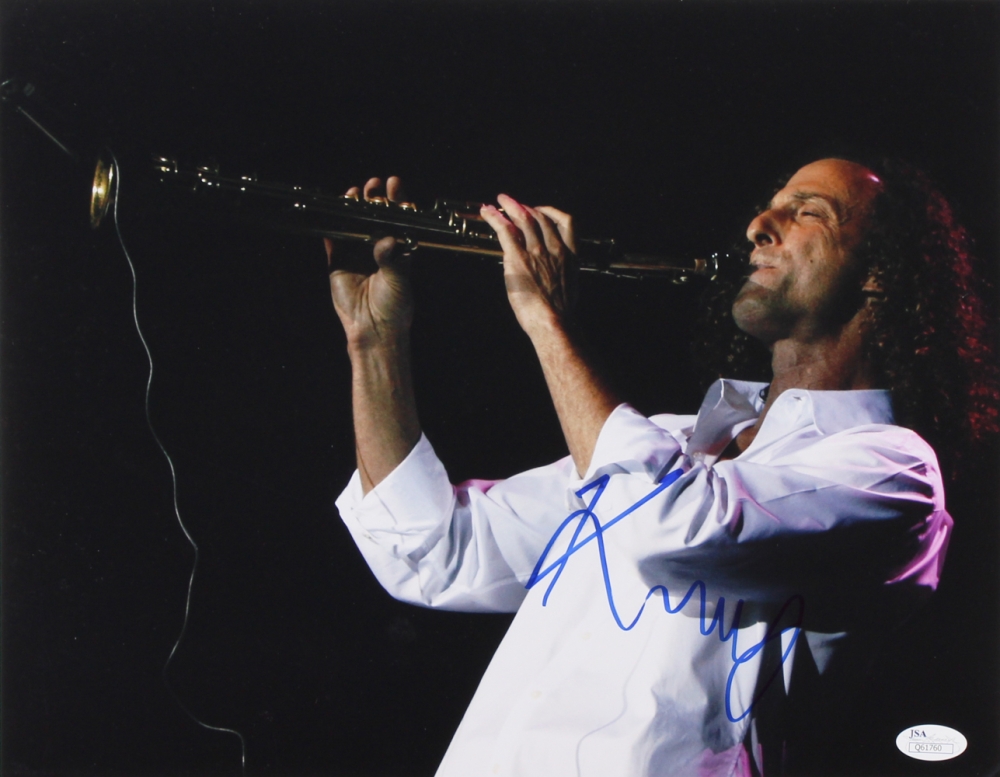 Kenny G Signed 11x14 Photo (JSA COA) Pristine Auction