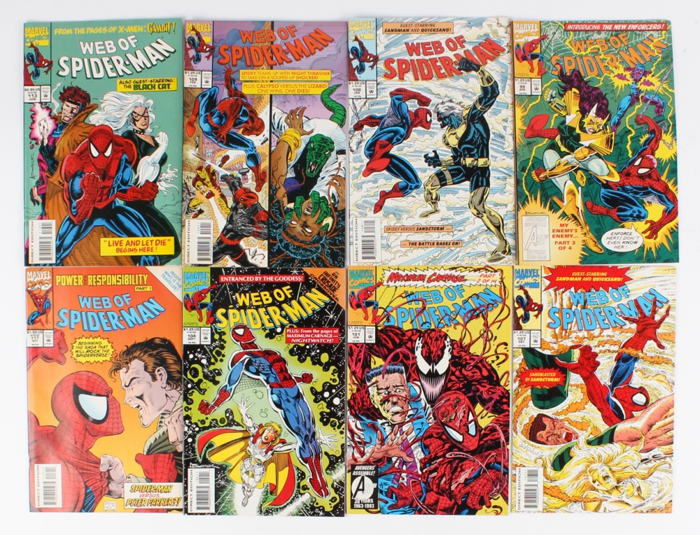 Lot of (8) 19931994 Marvel 